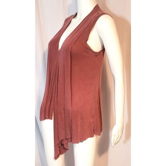 Altar'd State Flowing Sleeveless Asymmetric Tank Top - M - Picture 2 of 7